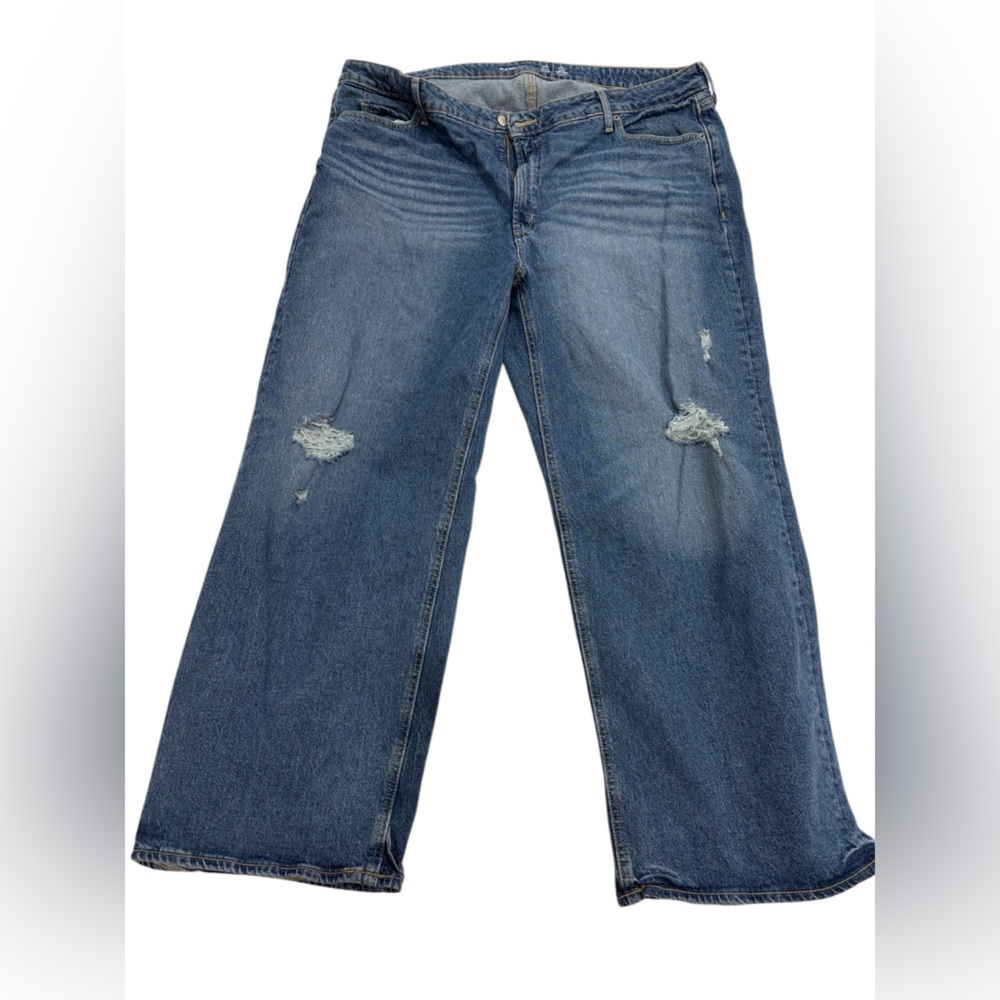 Extra High Rise Sky-Hi Wide Leg Jeans